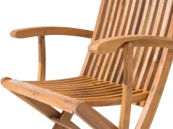 Set da pranzo da giardino 8 posti MAUI Legno d'acacia Marrone chiaro
