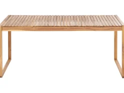 Set da pranzo da giardino 8 posti SASSARI II con cuscini Legno di acacia certificato Verde