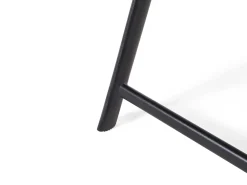 Set da pranzo da giardino 4 posti LIVO Metallo Nero