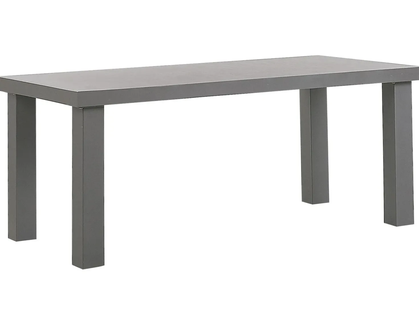 Set da pranzo da giardino con panche e sgabelli 6 posti TARANTO Cemento Grigio