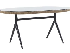 Set da pranzo da giardino 6 posti ALIANO II con cuscini Rattan sintetico (PE) Beige