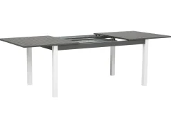 Set da pranzo da giardino 8 posti PANCOLE con cuscini Metallo Grigio
