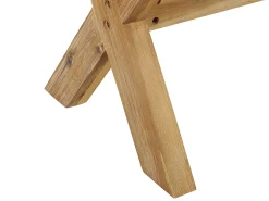Set da pranzo da giardino con sgabelli 8 posti OLBIA Cemento Bianco