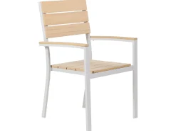 Set da pranzo da giardino 6 posti COMO Beige