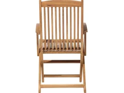 Set da pranzo da giardino 6 posti MAUI con Ombrellone (12 opzioni) Legno d'acacia Marrone chiaro