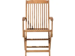 Set da pranzo da giardino 6 posti MAUI con Ombrellone (12 opzioni) Legno d'acacia Marrone chiaro