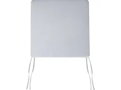 Set da pranzo da giardino 8 posti SASSARI PREMIUM con cuscini Legno di acacia certificato Grigio chiaro