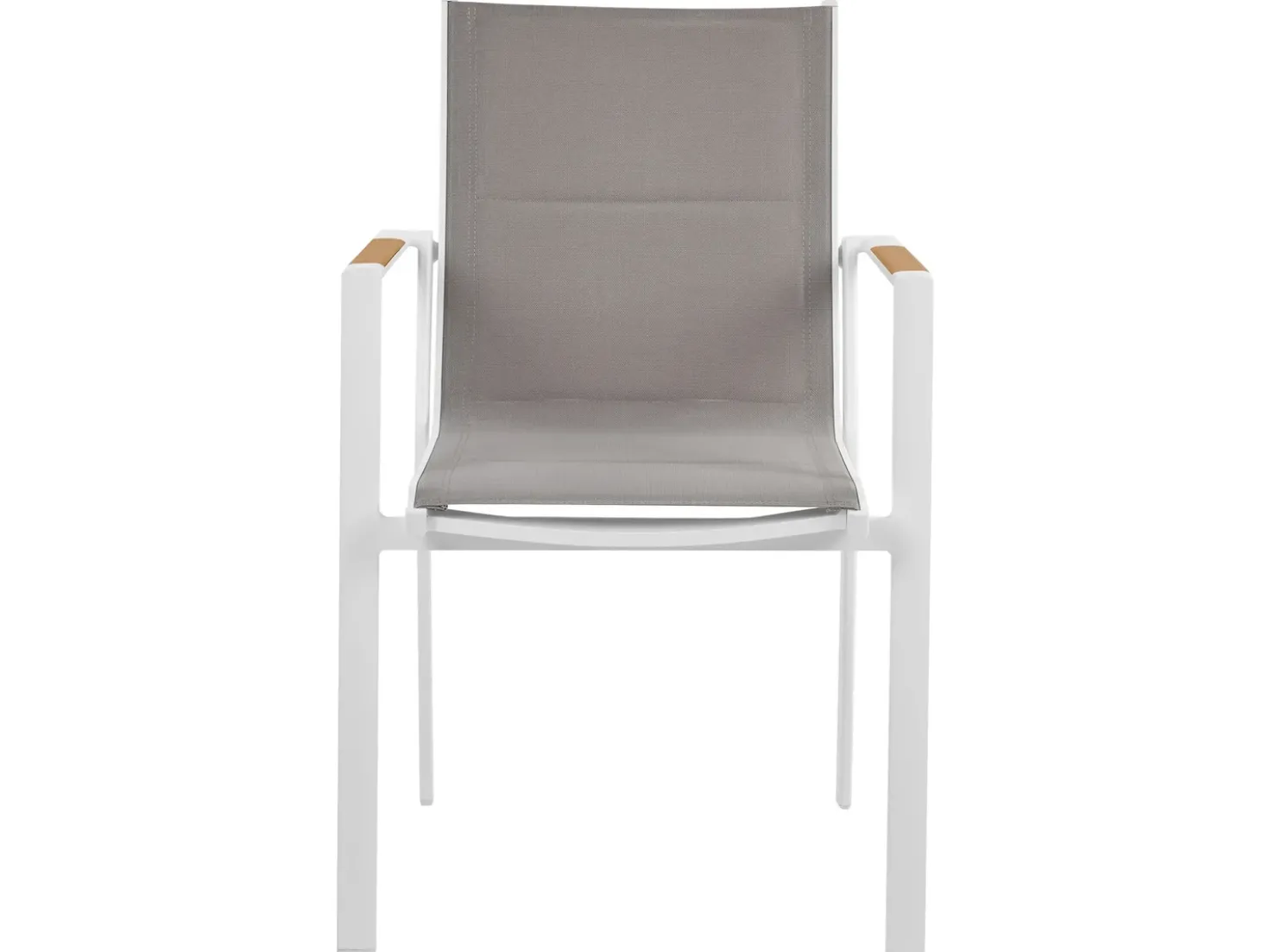 Set da pranzo da giardino 8 posti VALCANETTO/BUSSETO Metallo Grigio