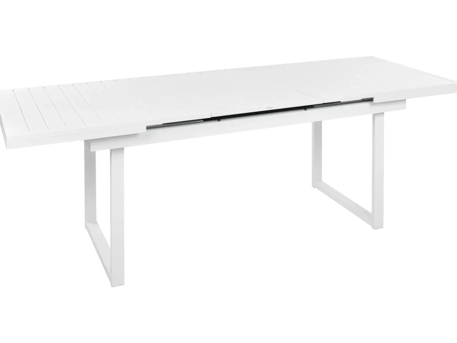 Set da pranzo da giardino 8 posti VALCANETTO/BUSSETO Metallo Grigio