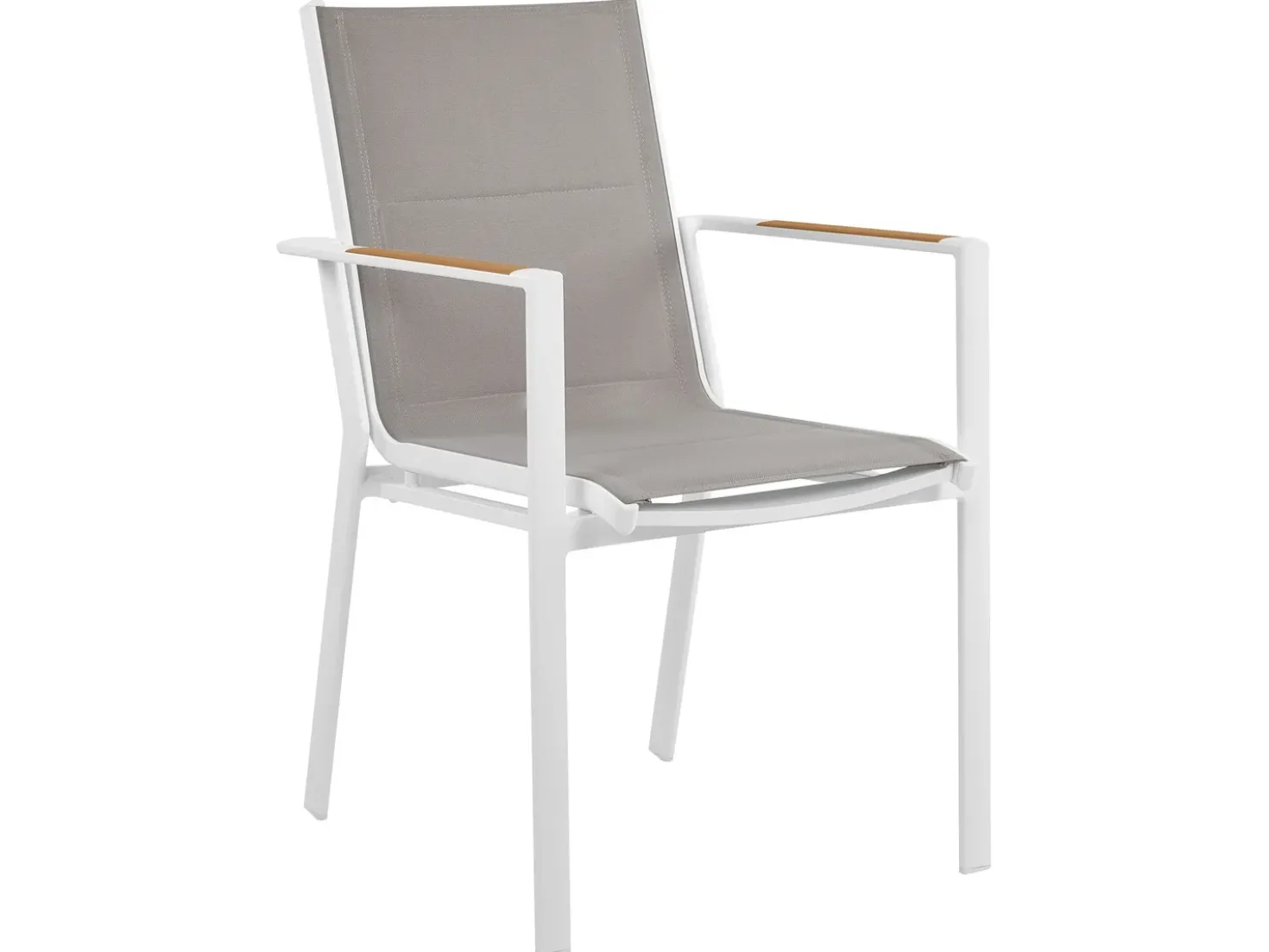 Set da pranzo da giardino 8 posti VALCANETTO/BUSSETO Metallo Grigio