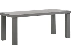 Set da pranzo da giardino con panche 4 posti TARANTO Cemento Grigio