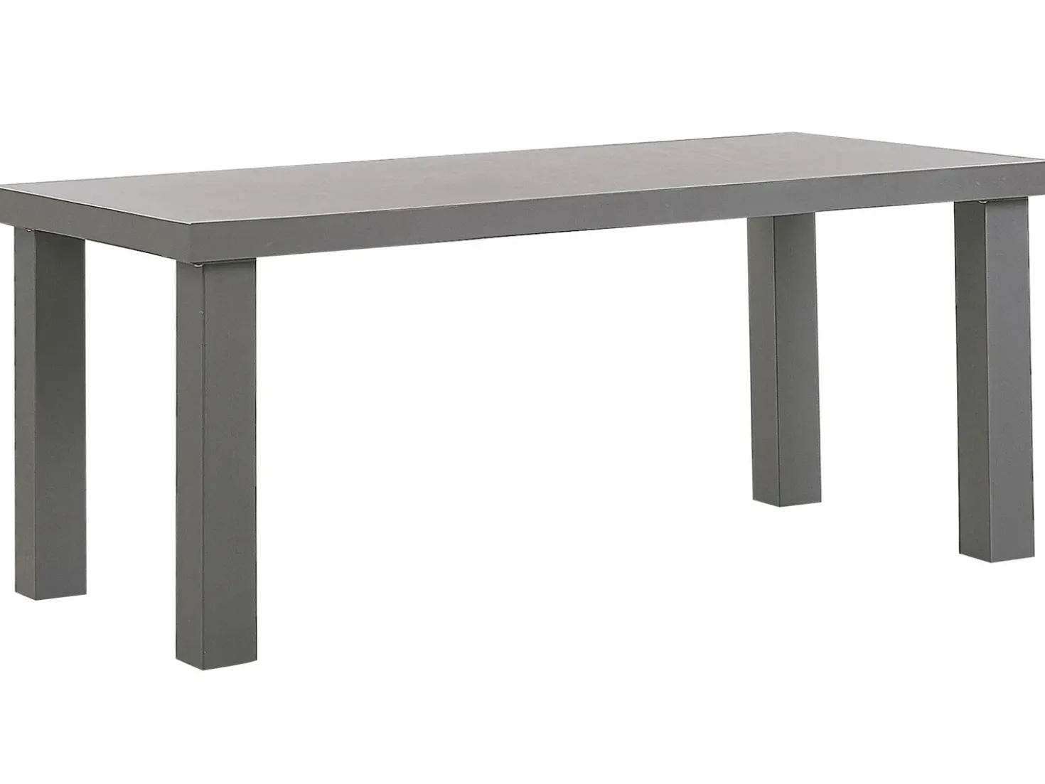 Set da pranzo da giardino con panche 4 posti TARANTO Cemento Grigio