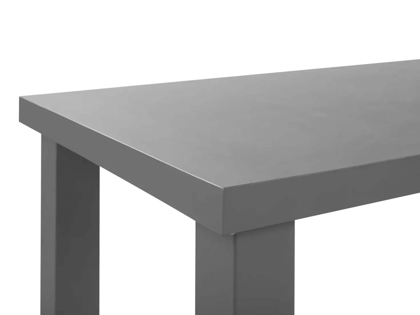 Set da pranzo da giardino con panche 4 posti TARANTO Cemento Grigio
