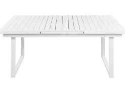 Set da pranzo da giardino 6 posti VALCANETTO/GROSSETO Metallo Bianco