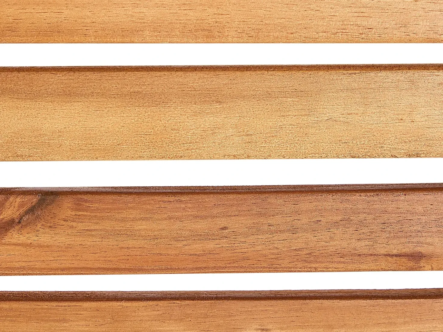 Set da pranzo da giardino 4 posti FRASSINE con Ombrellone (12 opzioni) Legno d'acacia Naturale