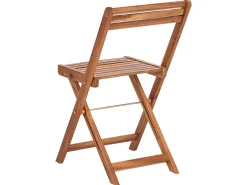Set da pranzo da giardino 4 posti FRASSINE con Ombrellone (12 opzioni) Legno d'acacia Naturale