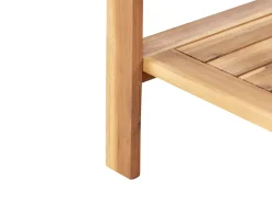 Set da pranzo da giardino con carrello 8 posti SASSARI II Legno di acacia certificato Marrone chiaro