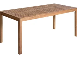 Set da pranzo da giardino 4 posti OMBRIANO Legno di acacia certificato Marrone chiaro