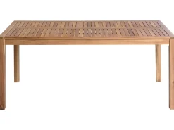 Set da pranzo da giardino 4 posti OMBRIANO Legno di acacia certificato Marrone chiaro