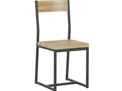 Set da pranzo FLIXTON Marrone chiaro 4 posti