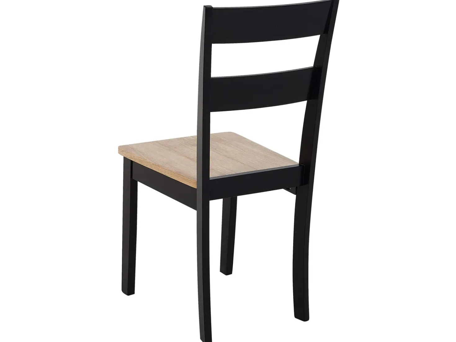 Set da pranzo GEORGIA Legno Marrone/Nero 6 posti