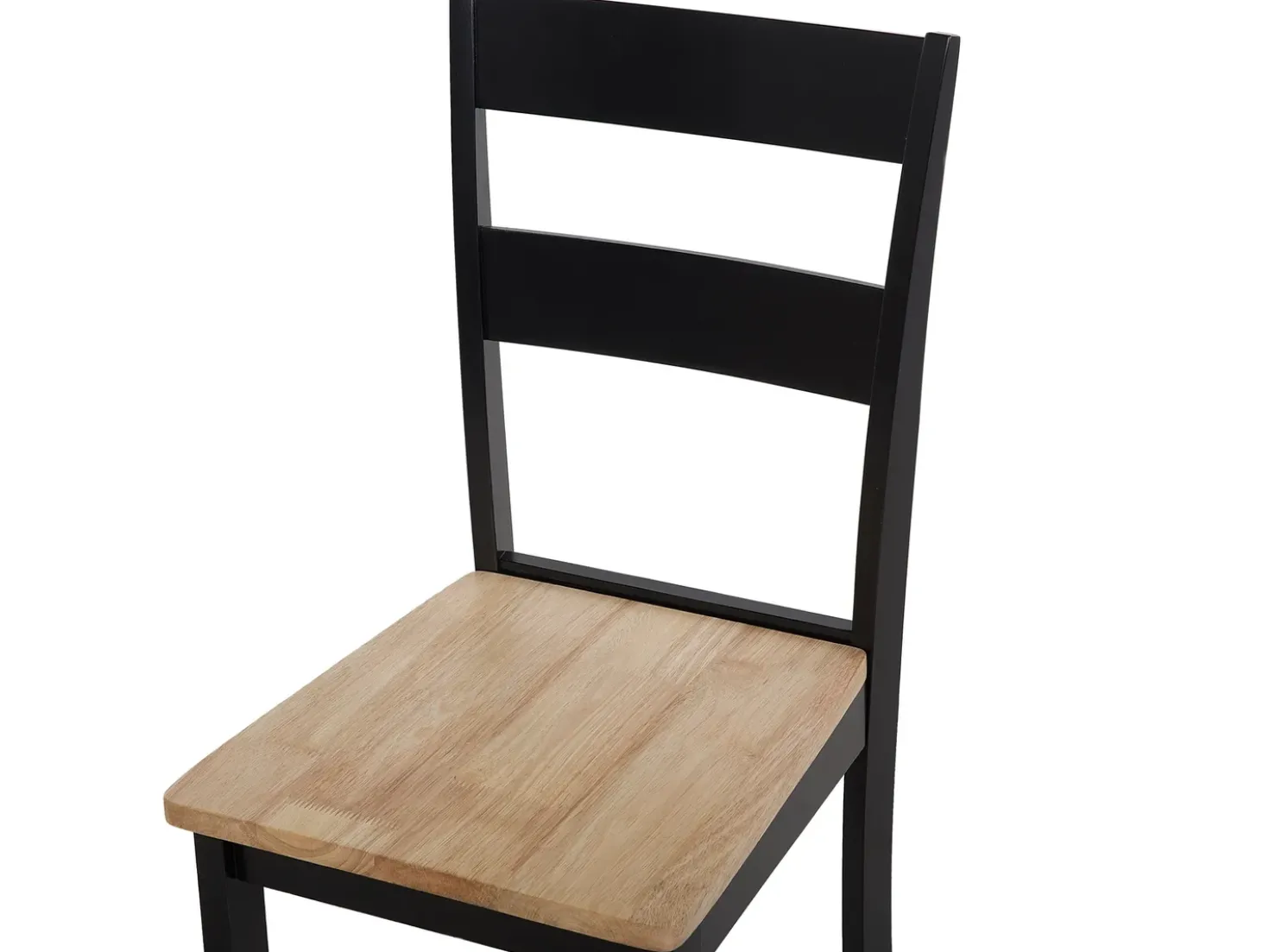 Set da pranzo GEORGIA Legno Marrone/Nero 6 posti