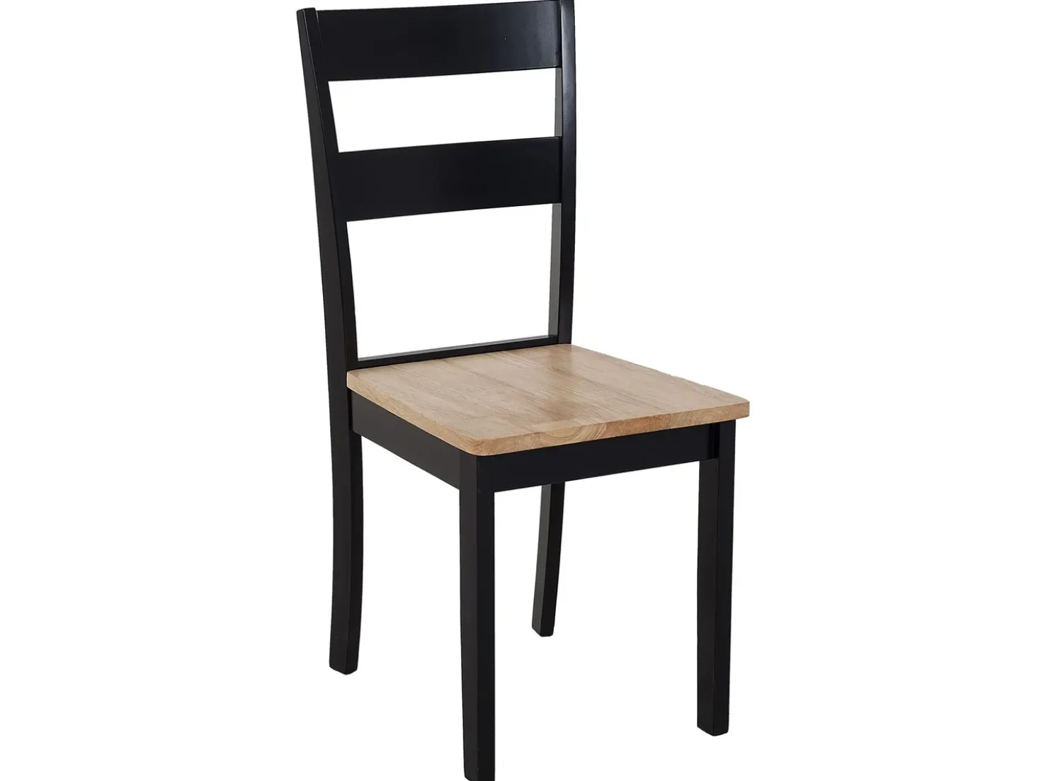 Set da pranzo GEORGIA Legno Marrone/Nero 6 posti
