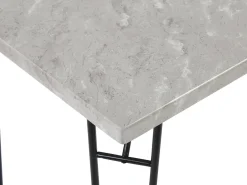 Set da pranzo KEMPTON Grigio chiaro 4 posti