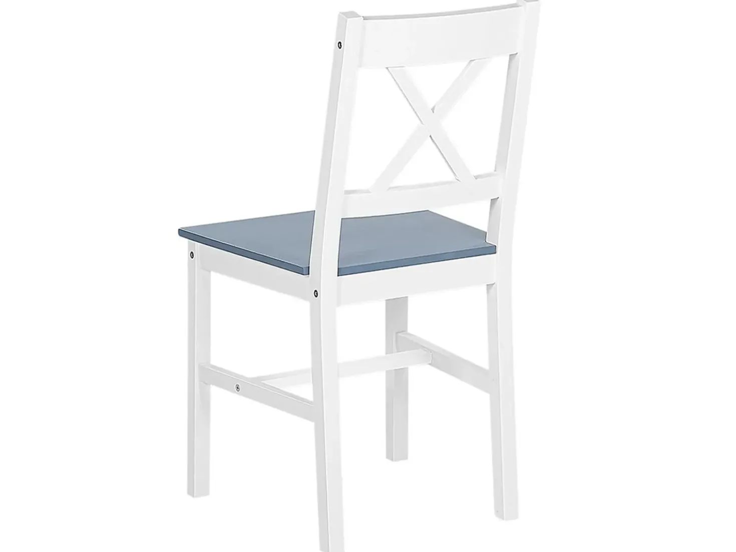 Set da pranzo MOANA Legno di pino Bianco 4 posti