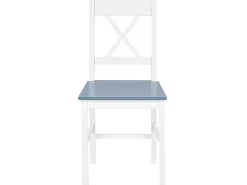 Set da pranzo MOANA Legno di pino Bianco 4 posti