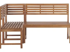 Set da pranzo per balcone 4 posti TREIA Legno d'acacia Marrone