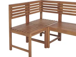 Set da pranzo per balcone 4 posti TREIA Legno d'acacia Marrone