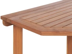 Set da pranzo per balcone 4 posti TREIA Legno d'acacia Marrone