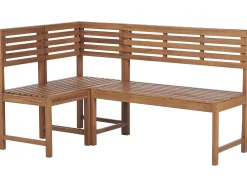 Set da pranzo per balcone 4 posti TREIA Legno d'acacia Marrone