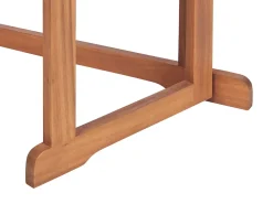 Set da pranzo per balcone 4 posti TREIA Legno d'acacia Marrone