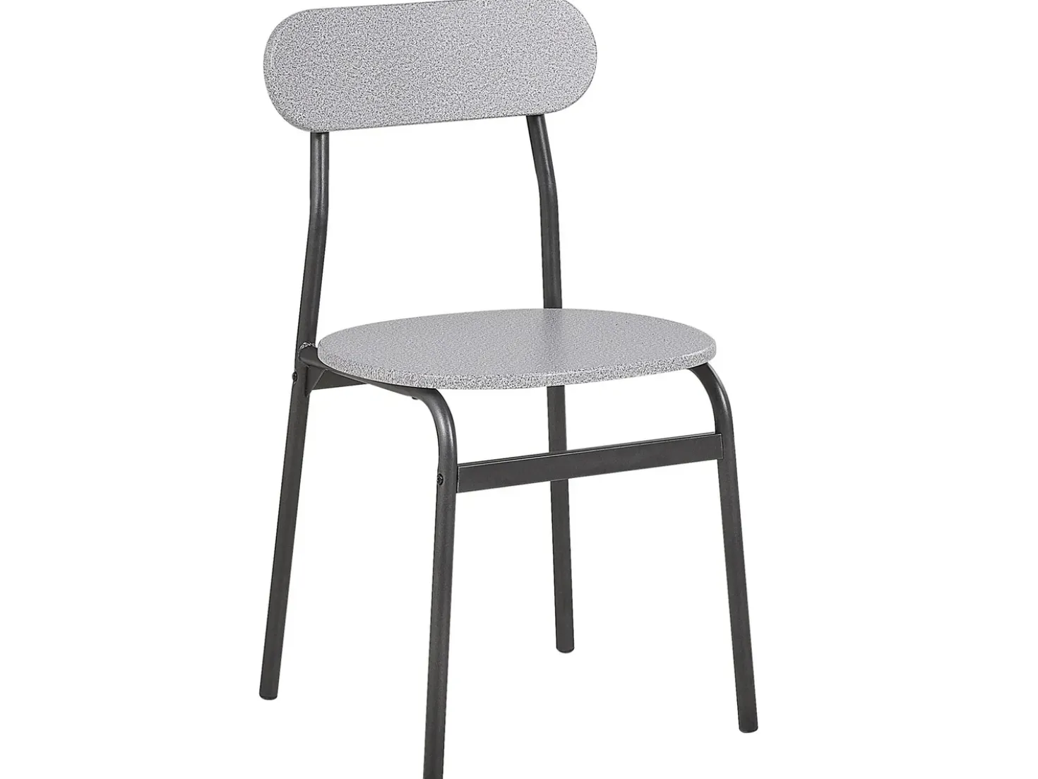 Set da pranzo VELDEN Grigio chiaro 4 posti