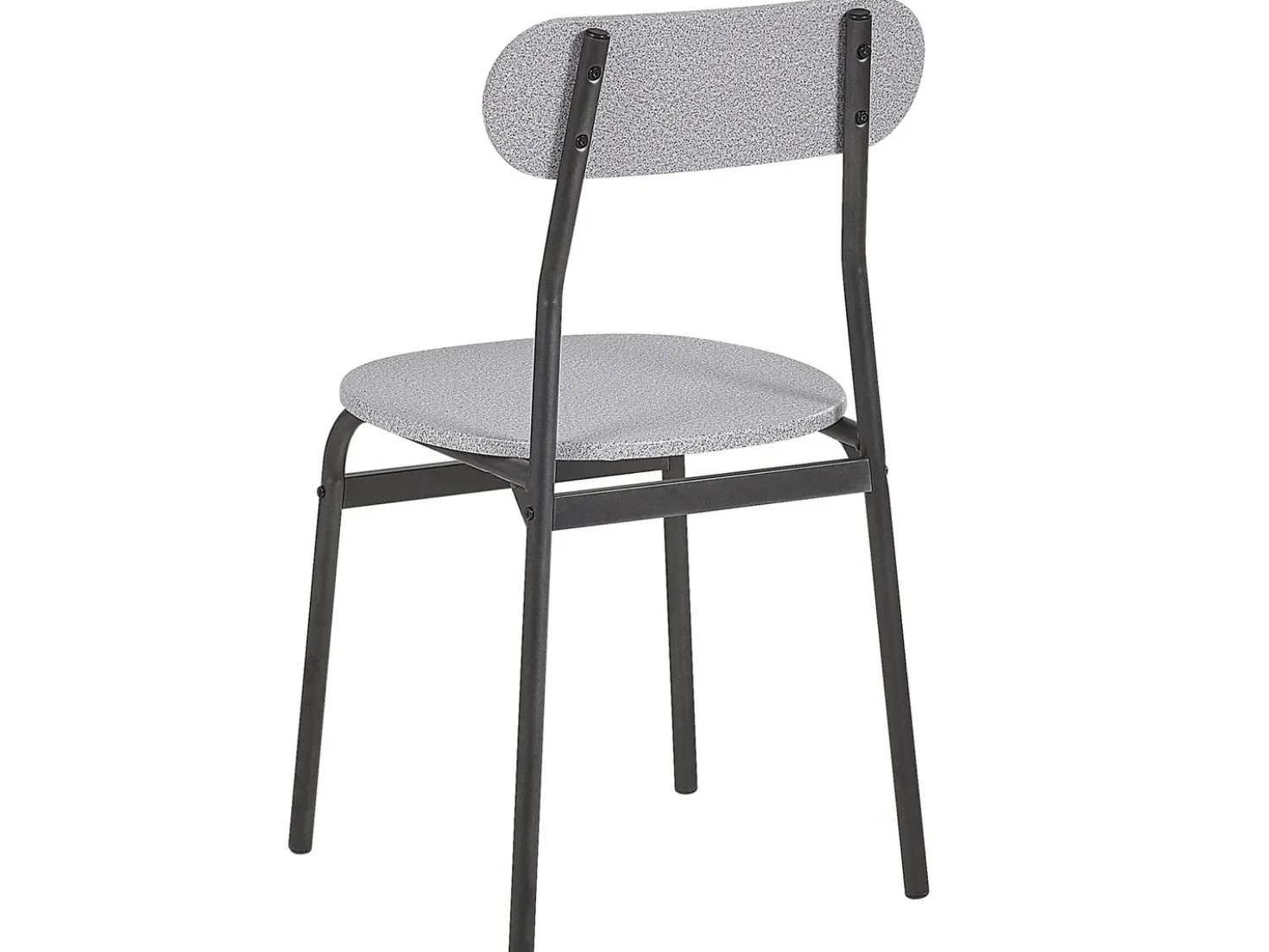 Set da pranzo VELDEN Grigio chiaro 4 posti