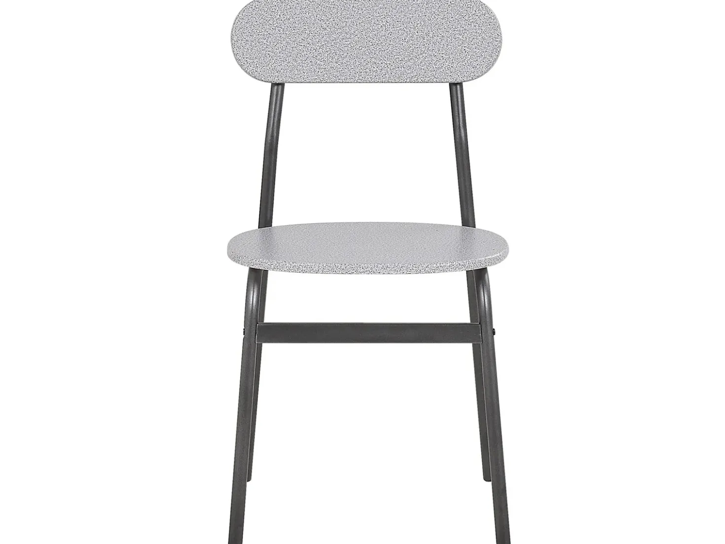 Set da pranzo VELDEN Grigio chiaro 4 posti