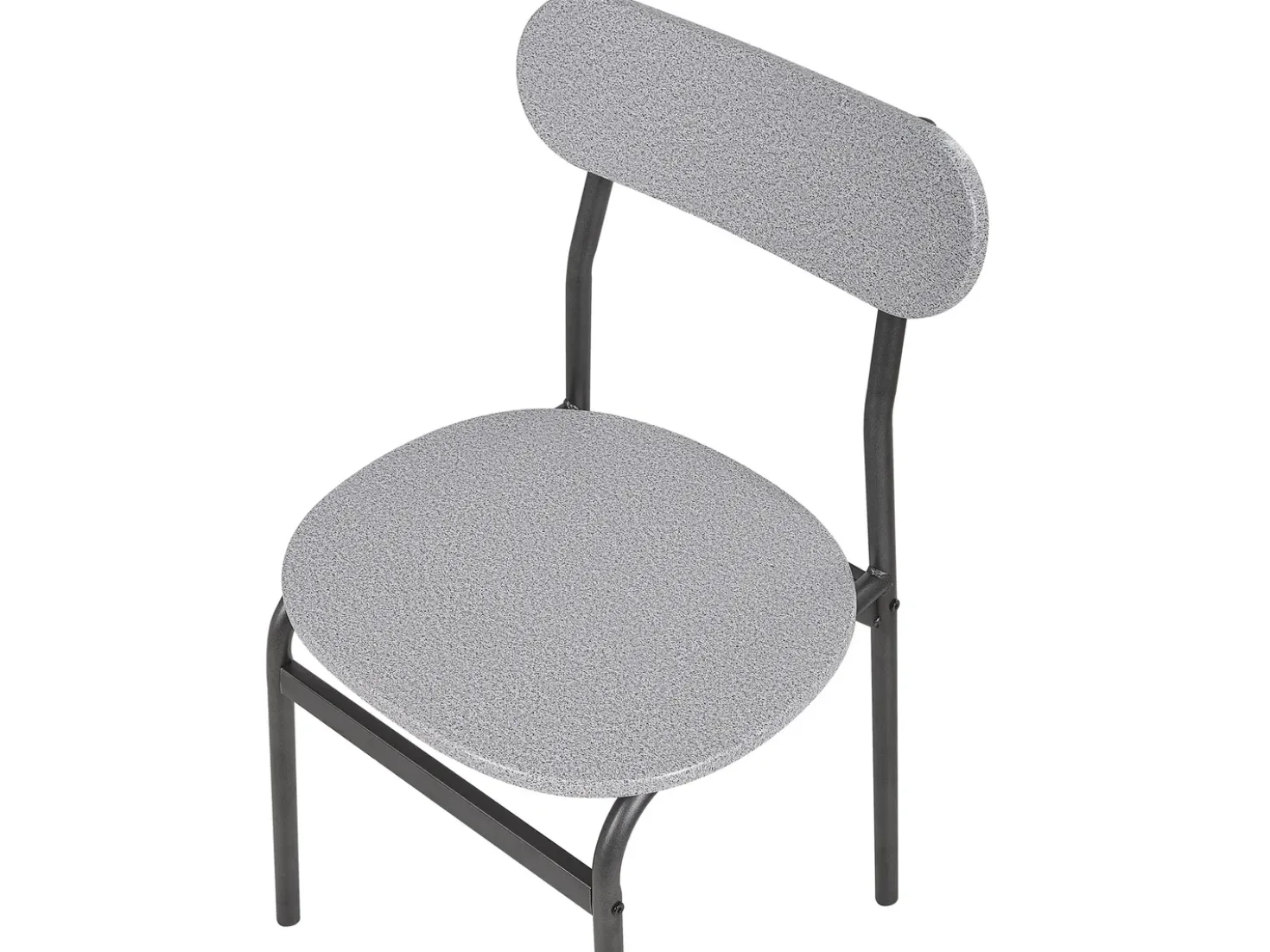 Set da pranzo VELDEN Grigio chiaro 4 posti