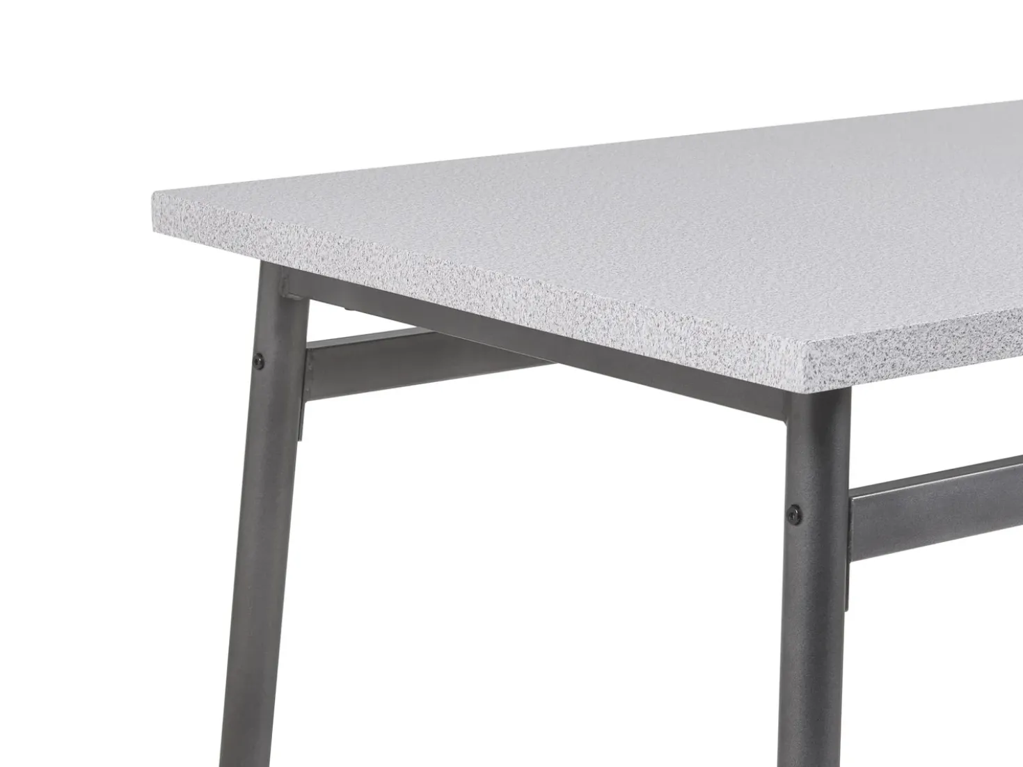 Set da pranzo VELDEN Grigio chiaro 4 posti