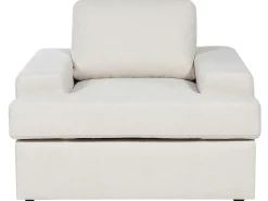 Set da salotto 5 posti ALLA Tessuto Beige chiaro