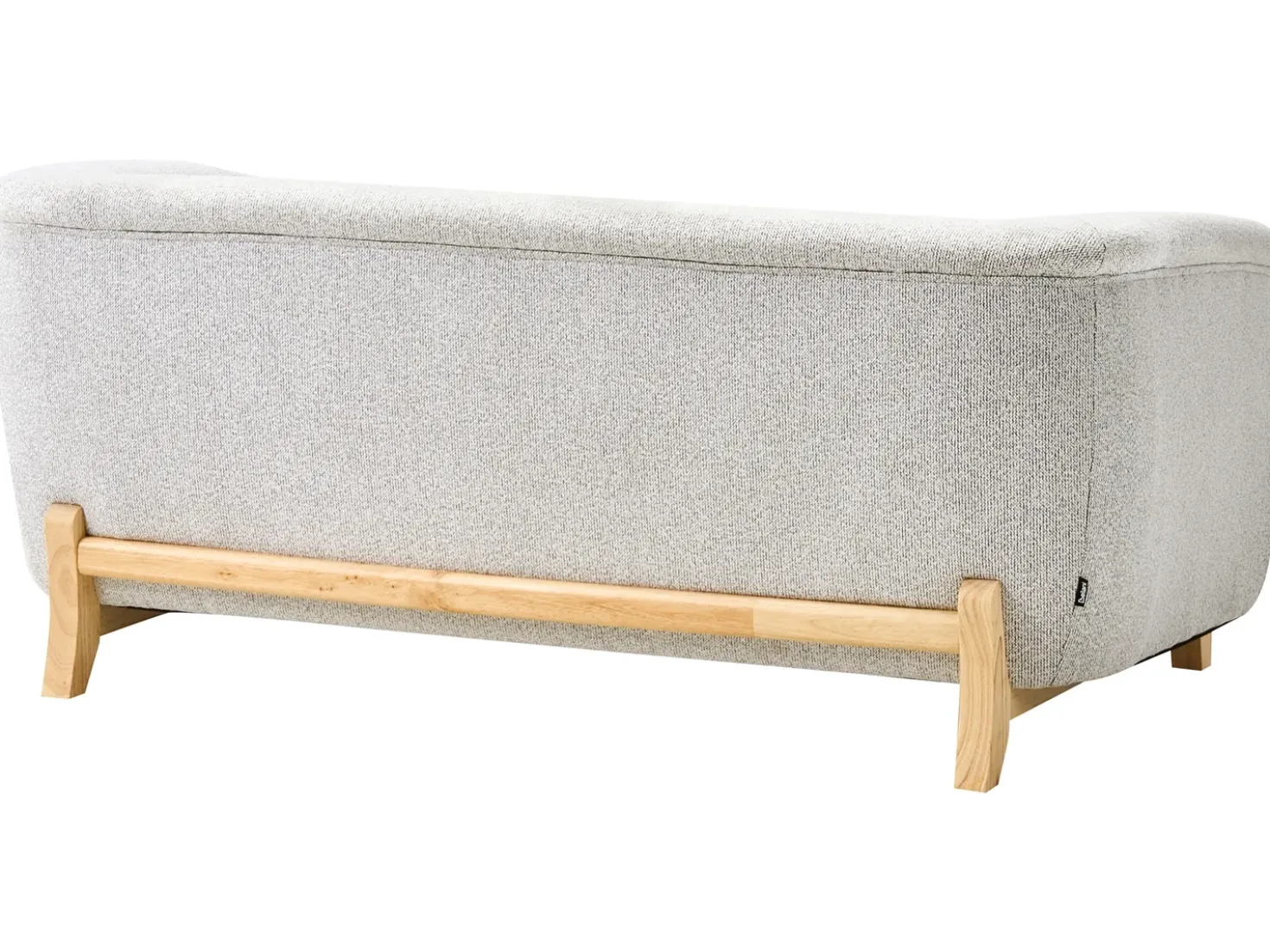 Set da salotto 5 posti ALNOR Tessuto Grigio chiaro