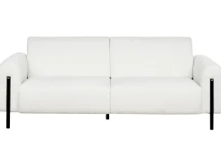 Set da salotto 4 posti ASKIM Bouclé Bianco