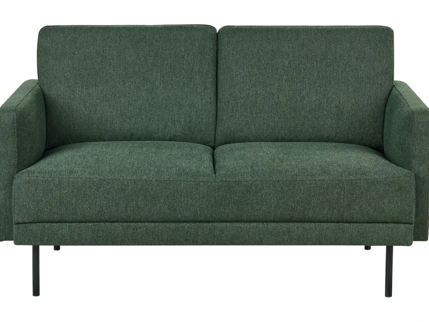 Set da salotto 2 posti BREDA Tessuto Verde scuro
