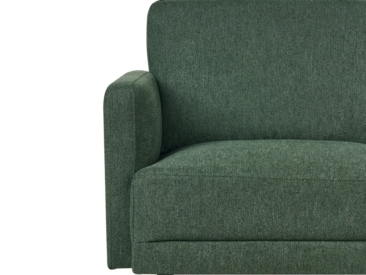 Set da salotto 2 posti BREDA Tessuto Verde scuro