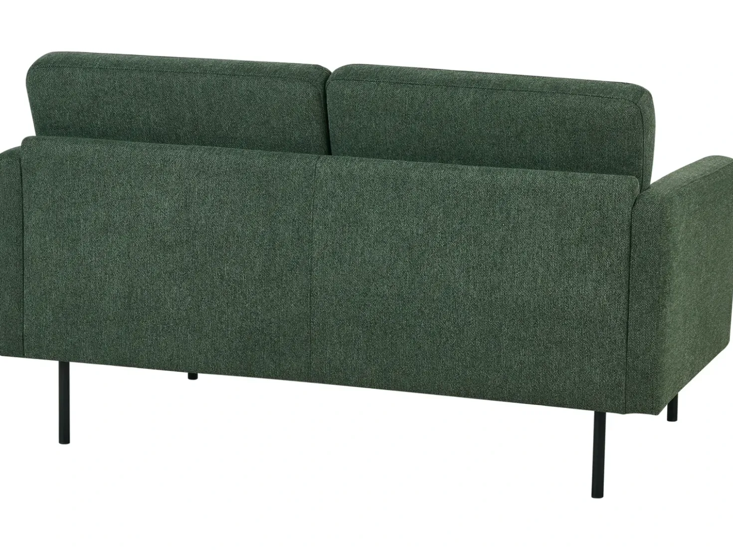 Set da salotto 2 posti BREDA Tessuto Verde scuro