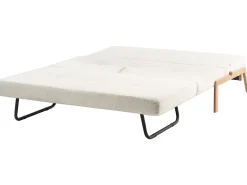Set da salotto 3 posti EDLAND Bouclé Bianco con Panca