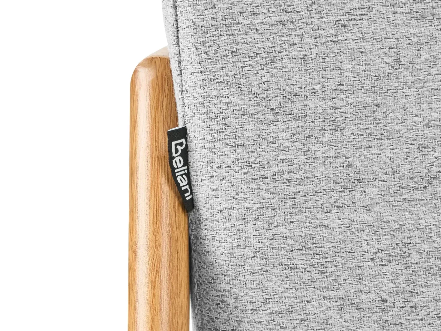 Set da salotto 3 posti EDLAND Tessuto Grigio chiaro con Panca