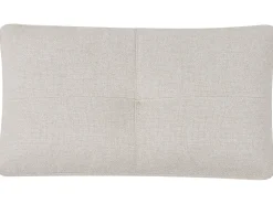 Set da salotto 3 posti EDLAND Tessuto Beige chiaro con Pouf