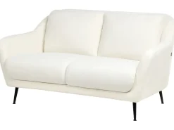 Set da salotto 3 posti EIBY Ciniglia Bianco